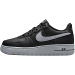 Nike Air Force 1 GS Juodi Vilkolakio Pilki Vaikų Sportbačiai HQ3807-001 38.5