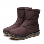 2025 Žieminiai Batai Moterims Vandeniui Atsparūs Sniego Batai Mink&scaron;ti &Scaron;ilti Pliu&scaron;iniai Moteri&scaron;ki Auliukiniai Batai Neslystantys Mamos Batai Didelis Dydis 42 Ruda Raudona 40 raudona