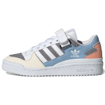 Adidas Originals Forum Low Atsitiktiniai žemi kedai riedlenčių bateliai Moteri&scaron;ki sportbačiai Balti Mėlyni Pilki GZ4405 39⅓