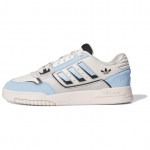 Adidas Originals Drop Step 2.0 Patogūs Klasikiniai Neslystantys Patvarūs Žemi Skate Batai Unisex Sportbačiai Mėlyni Juodi Balti JI2073 36