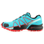Salomon Speedcross 4 Low Patogūs Patvarūs Lauko Funkcionalūs Batai Moteri&scaron;ki Batai Ežero Mėlynumo 383102 37⅓