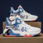 Stipriapadžiai paauk&scaron;tinantys vyri&scaron;ki batai krep&scaron;inio batai 2025 m. rudens ir žiemos nauji korėjieti&scaron;ka versija auk&scaron;takulniai spalvų derinimo sportiniai batai vyri&scaron;ki kvėpuojantys 44