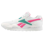 Reebok Rapide Mu Lengvi Patogūs Žemi Bėgimo Bateliai Vyri&scaron;ki Sportbačiai Balti Žali DV4603 43
