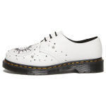 Dr. Martens 1461 Odiniai Siuvinėto Dizaino Žemi Laisvalaikio Batai Unisex Laisvalaikio Batai Balti 27851100 38