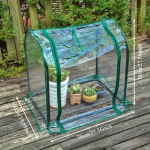 Skaidrus plastikinis &scaron;iltnamis - Rankiniu būdu montuojamos vidaus/lauko palapinės augalams, skirtos gėlėms ir daržovėms, Mai&scaron;ai augalams auginti