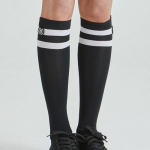 DOYOUKNOWMC 25SS Golfo dryželiai Apsauga nuo UV spindulių Funkcionalios juodos golfo kojinės iki kelių black