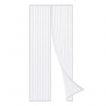 Magnetinės tinklelio nuo uodų durys 80/90/100 cm Langų užuolaidos Automati&scaron;kai užsidarančios užuolaidos Atspalviai Ekrano namų tekstilė Sodas 100 x 210cm balta