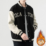 Didelio dydžio vyri&scaron;kas beisbolo kostiumas Vyri&scaron;ka striukė su padidintu riebalų kiekiu ir padidintu dydžiu 9XL