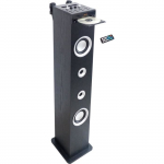 Inovalley HP49CD - Bluetooth garso bok&scaron;telis - CD grotuvas ir karaokės funkcija - 100W - FM radijas - USB prievadas - Aux-in įėjimas - Juodas
