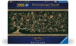 Ravensburger Dėlionė 17299 - &Scaron;eimos medis - 2000 dalių Harry Potter Panorama Dėlionė suaugusiems ir vaikams nuo 14 metų gray