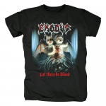 Thrash Metal stiliaus grupės Exodus vyri&scaron;ki mar&scaron;kinėliai Hip Hop mar&scaron;kinėliai Harajuku gatvės drabužiai Medvilniniai mar&scaron;kinėliai Vir&scaron;ūnės Drabužiai vyrams moterims XXXXXL