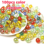 100/200 VNT. 14mm Spalvoti Stikliniai Rutuliukai Žaislas Vaikams Rutuliukų Trajektorija Žaidimas Vieni&scaron;iaus Žaislas Priedai Vazos Užpildas&Žuvų Bakelis Namų Žaislas Dovana