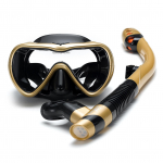Nesandarus nardymo rinkinys nuo rasojimo plaukimo nardymo akinių akiniai su Easy Breath Dry snorkel vamzdžio plaukimo kauke nardymo su akvalangu CHINA