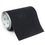 BOMEI PACK 200mm x 5m Juoda laiptų riedlentės sukibimo juosta su stipria saugos juosta vidaus ir lauko naudojimui Neslystanti, neslystanti