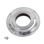 Metaliniai objektyvo keitiklio žiedai EFS 10-18mm į EF laikiklį Minimaliai sumažina vaizdo kokybės pablogėjimą Tvirtai priglundantis dizainas 10-18mm f/4.5-5.6IS 1