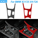 Skirta BMW X3 F25 11-17 X4 F26 14-17 anglies pluo&scaron;to pavarų perjungimo skydelio dekoratyvinis dangtis, automobilio vidaus apdailos priedai A LHD
