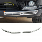ABS Chrome For Toyota Highlander Kluger 2014 to 2018 Car  Accessories Front Bumper Corner Garnish Fog Light Lamp Cover Trim