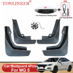 TONLINKER automobilio purvasaugis, skirtas MG 5 MG5 2022 2023 Priekiniai galiniai purvasargiai Purvasargiai Purvasaugiai Sparnai Purvasaugiai 4 Pcs Black A