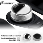 for BMW E60 E60 E61 E63 E64 E66 Car IDrive Multimedia Button Knob Cover Accessories E Chassis One-button Crystal crystal