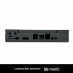 SKTC DX01 plonas Mini ITX stalinio kompiuterio korpusas su VESA tvirtinimu