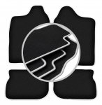 CARLUX-SILVER kilimėliai automobiliui skirti: Visureigis Suzuki Jimny (1998-2007 m)