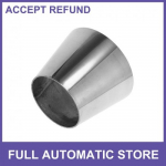 Car Exhaust Pipe Tubing Piping Adapters 2.5 OD to 3.5 OD 304 Stainless Steel