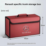 Skirta Mercedes Benz A B C E R S klasės A35 C43 GLA GLB GLC GLK SLK CLA CLS GL SL Automobilio bagažinės daiktadėžė Sulankstoma laikymo tvarkymo krep&scaron;ys raudona