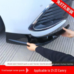 A&scaron;tuntosios kartos Camry priekinio buferio apsaugos rinkinys ir lūpos daliklio priedai Gloss Black