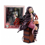 15CM Demon Slayer Kamado Nezuko Sėdinti Modelio Žaislas PVC Figūrėlės Žaislas Dovana Kolekcinė Dėžutė Dekoracija Darbalaukio Kolekcija Dekoracija No box