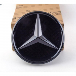 Automobilio radiatoriaus grotelių emblema Žvaigždės ženklelis, Priekinių grotelių logotipas Mercedes Benz W204 W205 X253 X156 W176 W177 W167 W246 W117 X167, Priedai C-205 2019-2021