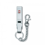 Victorinox Specialusis Leidimas Diržo Pakabukas su Grandinėle ir Raktų Metalinis Diržas Sidabrinis Žiedas, Laikiklis, Paprastas, Lengvas, Atsparus Vandeniui, Dovana, [4.1859]