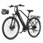 Elektrinis dviratis Duotts C29 Lite, 250W variklis, 36V 13AH baterija, didžiausias greitis 25 km/h, važiavimo atstumas 65 km, 27,5x2,25 colio padangos