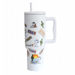 OLOEY Snoopy 304 nerūdijančio plieno automobilinis puodelis white