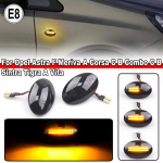 Dinaminė LED mirksinti posūkio signalo &scaron;oninė markiravimo lemputė Automobilio &scaron;viesa Opel Combo C B Tigra A Astra F Meriva A Corsa C B Sintra Vita
