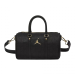 Jordan Monogramos raižinys Mados dizainas Crossbody sintetinės odos rankinė Unisex rankinės Juoda Auksinė IQ3204-010 Black/Gold