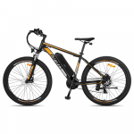 Fafrees F28 MT Elektrinis dviratis 27,5 padanga 250W variklis LCD ekranas 48V 14,5AH Miesto elektrinis dviratis 21 pavara Didžiausias greitis 25Km/h oranžinė/juoda
