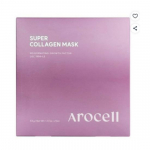 AROCELL Super Kolageno Kaukė Stangrinanti & Drėkinanti Per Naktį Hidrogelio Kaukė 43g x 4 Lapeliai