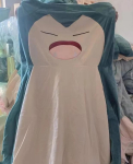 200/150cm Aoger Snorlax milžini&scaron;kas pliu&scaron;inis žaislas Kawaii mink&scaron;tas Snorlax odinis apvalkalas pliu&scaron;inis BE užpildo pagalvė Dovanos vaikams Pokemon 150cm