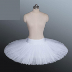 Moterų profesionalus lėk&scaron;tės tipo tutu kostiumas juodas baltas raudonas baleto &scaron;okio kostiumas Tutu baletas Suaugusiųjų baleto &scaron;okio sijonas su apatiniais drabužiais 100cm balta