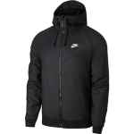 Nike Vienos spalvos su logotipu sportinis džemperis su gobtuvu vyrams, juodas AT5271-010 L black