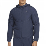 Nike Therma-Fit Repel su gobtuvu, užtrauktuku, vienspalvė, ilgomis rankovėmis, medvilninė striukė vyrams Striukė DD5645-437 M