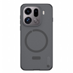 Nillkin Dėl OPPO Find X9 Pro Find X9 Magnetinis Super Matinis Shield Pro Telefono dėklas Atsparus pir&scaron;tų atspaudams Smūgiams atsparus galinis dangtelis Oppo Find X9 skaidri juoda spalva