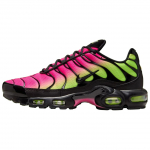 Nike Air Max Plus kvėpuojantys palaikantys bėgimo bateliai Unisex rožiniai žali DM0032-027 43