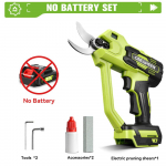 ONEGREEN &Scaron;epetėlių neturintis 30 MM Elektrinis Genėjimo Žirkles 2 Greičiai Belaidis Medžio Bonsų Genėjimo Žirklių Įrankiai Makita 21V Baterijos Pin NO Battery