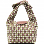 Longchamp Le Pliage Spausdinta Užsegama Audinio Parduotuvės Krep&scaron;ys Vidutinio Dydžio Moteri&scaron;ki Krep&scaron;iai Arti&scaron;oko Žalia 10303HGGM04 Basic Set (Bag)