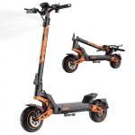 RCB D7 MAX ABE Voki&scaron;ka versija Sulankstomas elektrinis paspirtukas 52V 27Ah 80-100km 10 bekamerės padangos 1800W*2 ABS NFC PROGRAMĖLĖ juoda