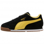 PUMA Roma žemi laisvalaikio batai Unisex Juodi Geltoni 398635-06 38