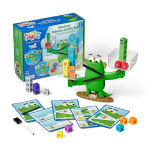 Numberblocks BlockG Balanso aktyvumo rinkinys su svorio jungtimi, dydžio, skaičių &scaron;vietimo žaislas nuo 3 metų, autenti&scaron;kas produktas, kubeliai, svarstyklės, palyginimas,
