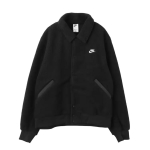 Nike Club FW25 Sherpa trenerio striukė su Therma-FIT, laisvo kirpimo, su raidėmis, ilgomis rankovėmis, vilnos striukė, unisex striukės HV1430-010 XXL