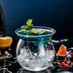 Amerikieti&scaron;kas Inovatyvus Padalintas Tipas Pasidaryk Pats Molekulinės Gastronomijos Kokteilių Taurė Kūgis Apvalus Rutulys Stiklinių Rinkinys Martini Taurė Smoothie Indas 150ml and 450ml